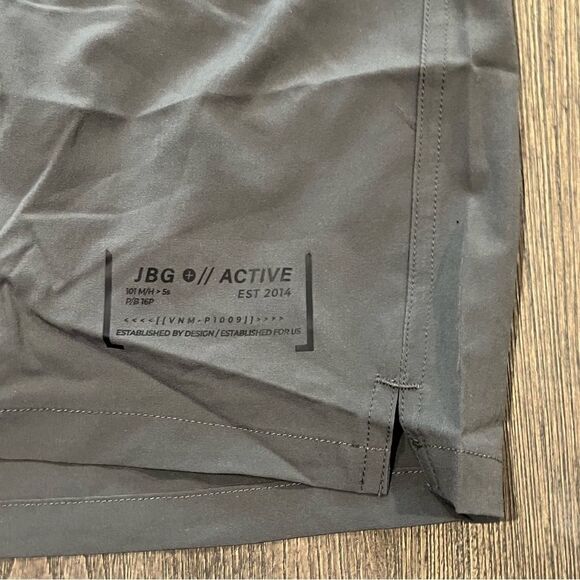 NWOT Johnny Bigg Active Gray Shorts Size 8X - Picture 7 of 7